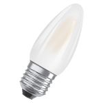 Osram Classic LED E27 Kaars Filament Mat 4W 470lm - 827 Zeer Warm Wit | Vervangt 40W