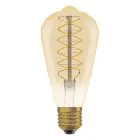 Ledvance Vintage 1906 LED E27 Peer Goud 4.8W 420lm - 822 Zeer Warm Wit | Dimbaar - Vervangt 37W