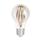 WiZ Smart LED E27 Peer Filament Smoke 6.5W 400lm - 820-850 Afstembaar Wit | Dimbaar - Vervangt 35W