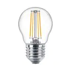 Philips Master Value LED Lustre E27 Kogel Filament Helder 3.4W 470lm - 927 Zeer Warm Wit | Beste Kleurweergave - Dimbaar - Vervangt 40W