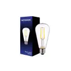 Noxion Lucent LED E27 Peer Filament Helder 4W 470lm - 827 Zeer Warm Wit | Vervangt 40W