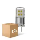 Voordeelpak 12x Noxion Bolt LED Capsule G4 2W 200lm - 827 Zeer Warm Wit | Dimbaar - Vervangt 21W
